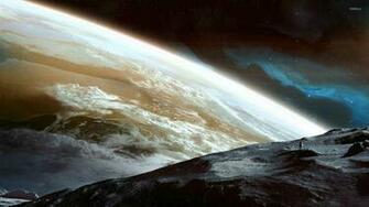 Astronaut On The Moon Wallpaper Space