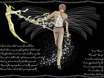 Light Yagami Wallpaper Death Note Pictures