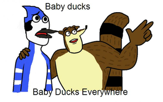 Baby Ducks Wallpaper