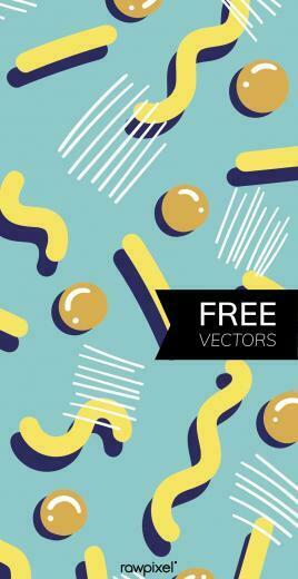 Get Memphis Background Vectors At Rawpixel Image