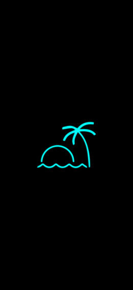 iPhone Wallpaper HD Amoled Minimal Summer Oneplus