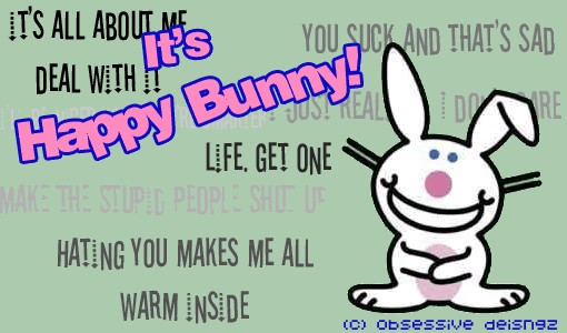 Happy Bunny Background