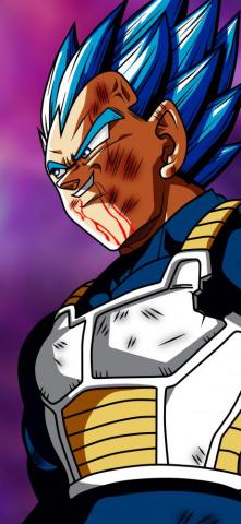 Dragon Ball Super Vegeta iPhone X HD 4k