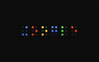 Google Braille Wallpaper