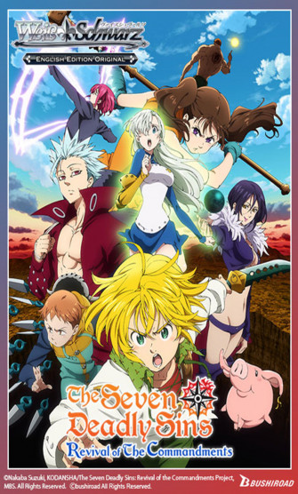 Weiss Schwarz The Seven Deadly Sins Revival Of Commandments