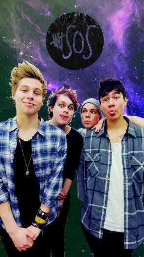 Group Of 5sos Phone Wallpaper We Heart It
