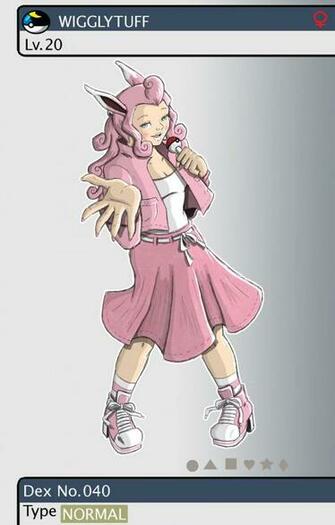 Pokemon Wigglytuff Hot Girls Wallpaper