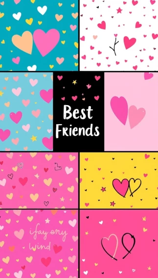Matching Wallpaper For Best Friends