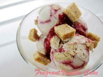 Drinks Ice Creams Fragrant Vanilla Cake Cream HD Wallpaper