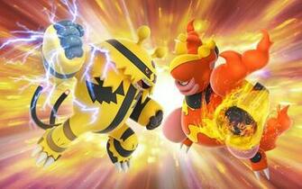 Wallpaper Of Electivire Magmortar Pokemon Go Pokmon