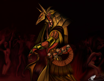 God Anubis Wallpaper