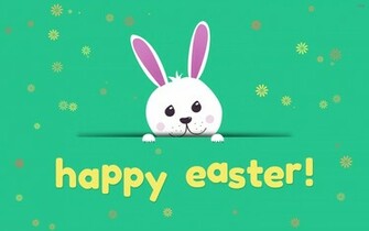 Easter Bunny Wallpaper Holiday