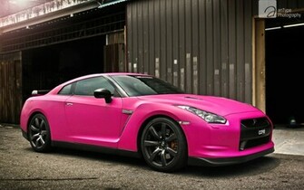 Pink Nissan Gtr Wallpaper HD Car