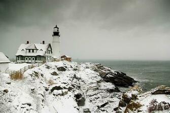 Portland Head Light In Winter Wish I Could Say This Photo Was Mine