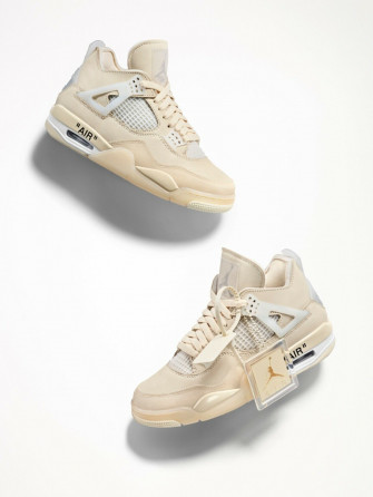 Virgil Abloh S Unreleased Off White X Jordan 4s Sell For Over