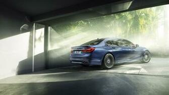 Bmw Alpina B7 Bi Turbo Rear Wallpaper HD Car