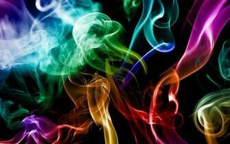 Wallpaper Colorful Smoke