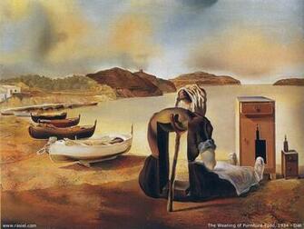 Dali Wallpaper The Weaninf Og Furniture Food Salvador