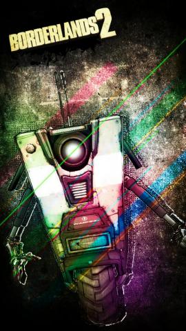 Claptrap Mobile Wallpaper By Voidf0x