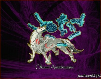 Okami Amaterasu Wallpaper By Jemtsuyoshi