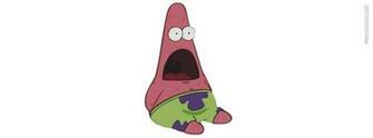 Patrick Star Face Wallpaper Surprised