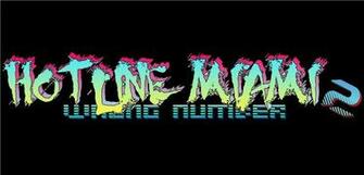 Hotline Miami Wrong Number High Resolution Wallpaper