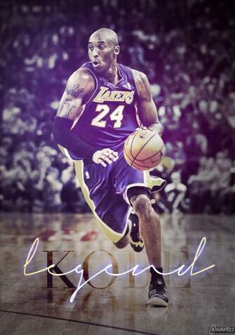 Kobe Bryant iPhone Wallpaper Legend By