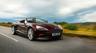 Aston Martin Vanquish Volante X Close