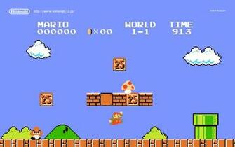 Bit Mario Wallpaper