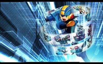 The Rockman Exe Zone Wallpaper