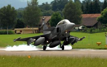 Saab Jas Gripen Swedish Air Force HD Wallpaper Desktop And