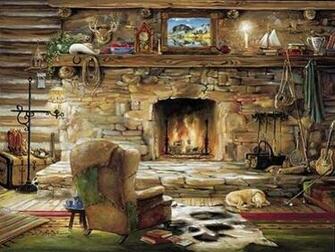 Cottage Wallpaper