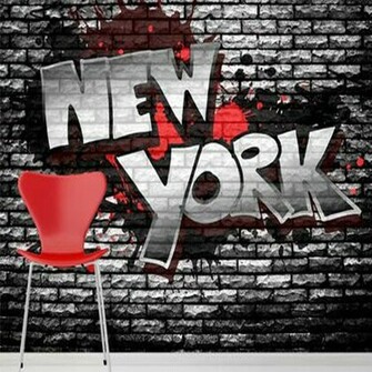 Red Graffiti Wallpaper Select Designer