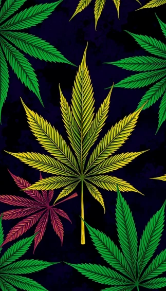 Marijuana Leaf Wallpaper
