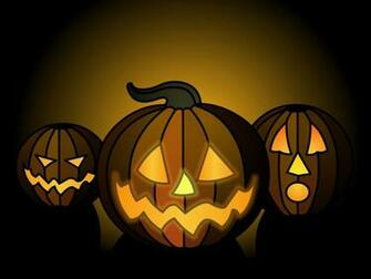 Desktop Wallpaper Of Halloween Pumpkins Computer