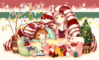 Anime Christmas HD Wallpaper