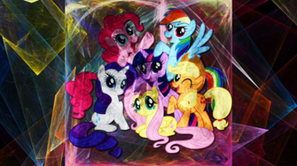 Mlp Mane Wallpaper Fractal Flame