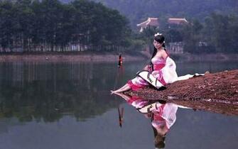 Geisha Wallpaper HD Background Wallpaperin4k Net