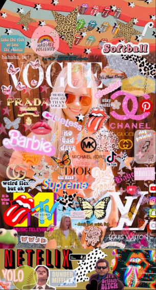 Wallpaper Collage iPhone Aesthetic