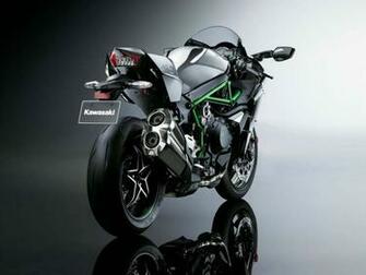 H2 Back Of Kawasaki Awesome Fast Speed Bike Wallpaper Ninja