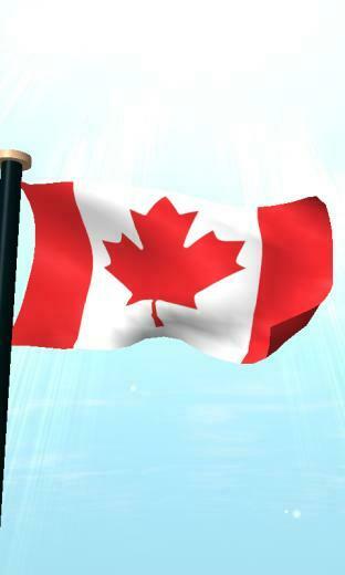 Canada Flag 3d Wallpaper Android Apps On Google Play