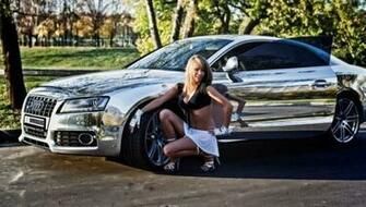 Girl And Car Cool Beautiful Automotive