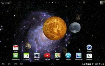 3d Space Live Wallpaper Pro Screenshot