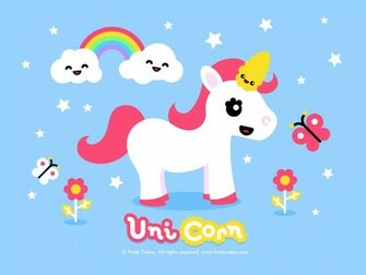 Kawaii Uni Corn Wallpaper