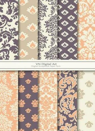 Purple And Orange Wallpaper Beautiful Decor