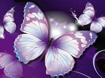 Purple Butterflies Wallpaper