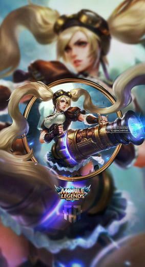 Wallpaper Phone Layla Malefic Gunner By Fachrifhr Mobile