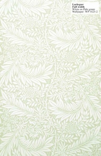 William Morris Reproduction Wallpaper Larkspur Designed By