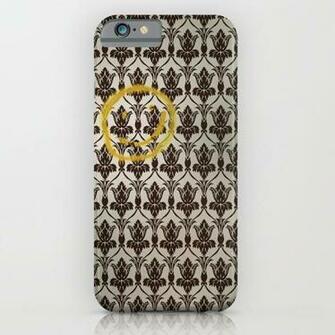Sherlock Wallpaper Light iPhone Case By Mellymellow Society6