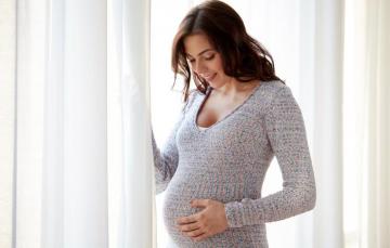 Wallpaper Woman Window Pregnant Image For Desktop Section